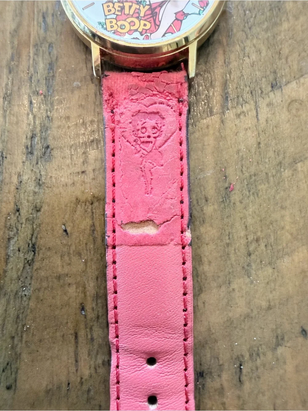 Vintage 1994 Betty Boop Moving Eyes Watch Working